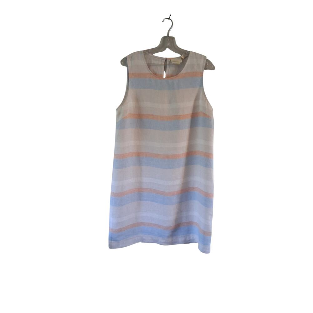 Cynthia Rowley Sleeveless Linen Dress Beach Resortwear Vacation - Picture 3 of 7